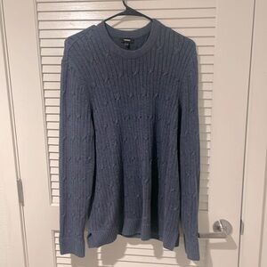 Express Heather Blue Sweater